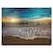 Designart - Ocean Waves at Sunrise - Sea & Shore Photography on wrapped Canvas